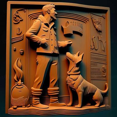 3D model The Adventures of Tintin The Game game (STL)